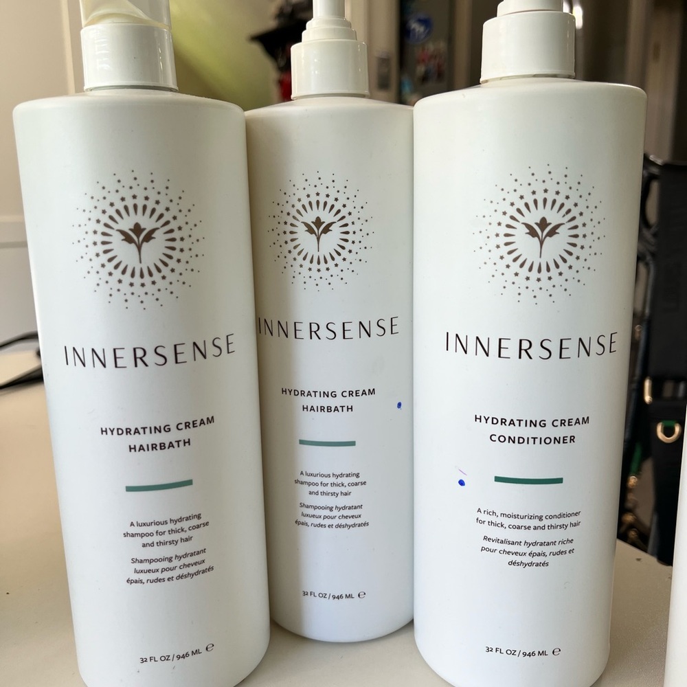 Innersense shampoo conditioner calm styling creme LOT